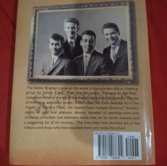 The Statler Brothers HB Book Harold and Don Reid - Picture 4 of 4